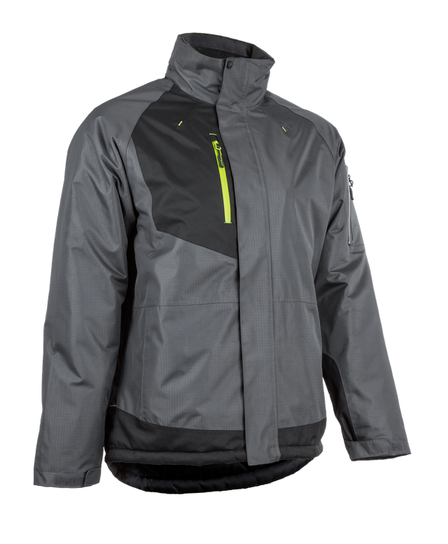 Arbeits-softshell-parka Wasserdicht Yuzu - Anthrazit M - 44/46