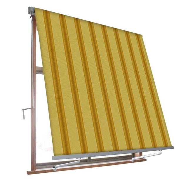 Milos Fallarmtuch Mit Ausziehbaren Armen Beige/ocra 3x2,45 M