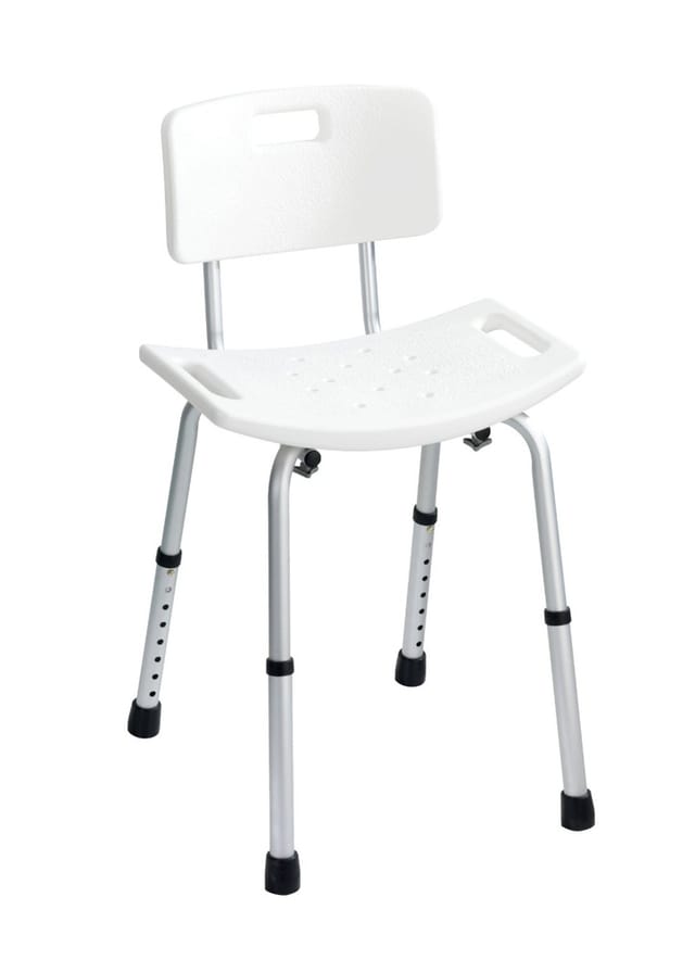 20926100 Badhocker Mit Rückenlehne Secura 130 Kg Tragkraft - Wenko