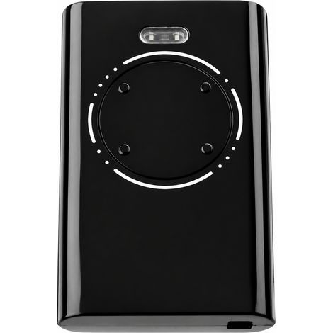 Garagentor-fernbedienung Mit 4 Tasten, Kompatibel Mit Faac Xt4, Schwarz, 433 Mhz Und 868 Mhz, Schwarz, 18 × 18 × 3 Cm, 40 G – Versandkostenfrei