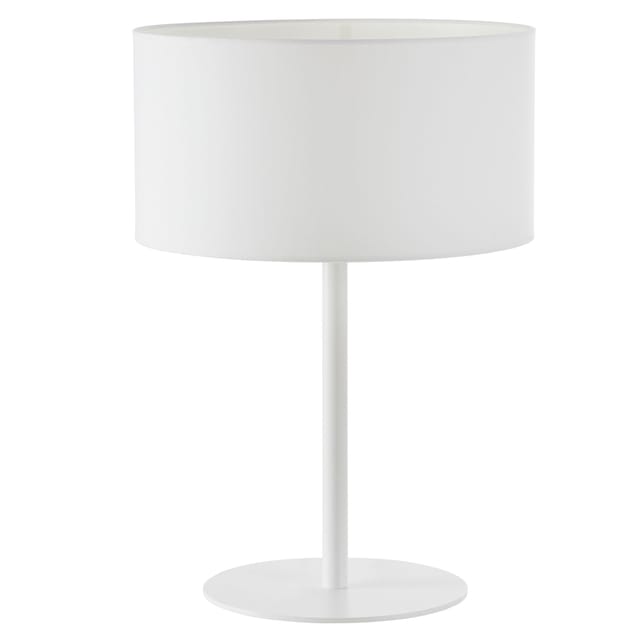 Tischlampe Amsterdam E27 40w Weiß