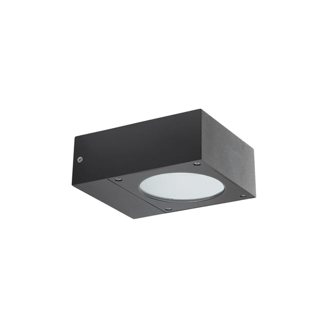 Dopo - Wandleuchte Guiu Ip54 Led Smd 6w 642lm Cri80 3000k 24º Anthrazit