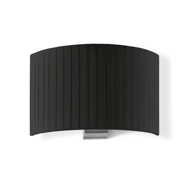 Wandleuchte Amsterdam E27 15w Geklebt Schwarz