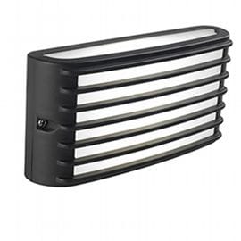 Aluminiumguss-wandleuchte Mit Opalem Diffusor - 10w, 840 Lumen, Warmweißes Licht, Graphit