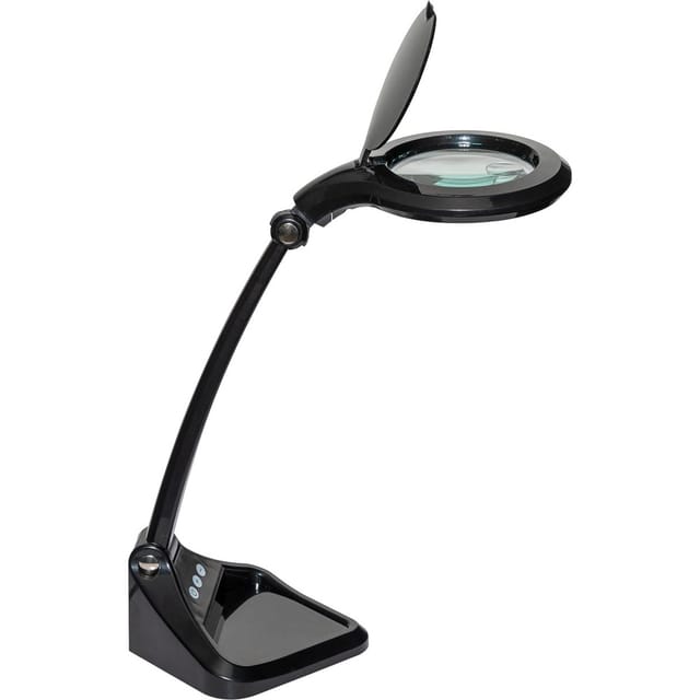 Maul 8261290 Led-lupenleuchte Mauliris Vergrößerungsfaktor=1.75 X, 4 X 10 Cm 2021 Energieeffizienzkl