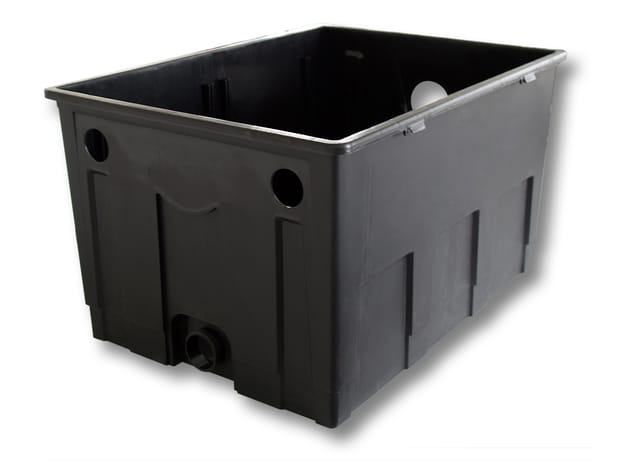 Sunsun - Ersatzteil Gehäuse Wanne Für Bio Teichfilter Cbf-550 - Durchlauffilter Teich Bis 60.000 L Teichvolumen - Bis 10000 L/h - 1 Kammer-system Teich Filter Biofilter Koiteich - Modulteichfilter