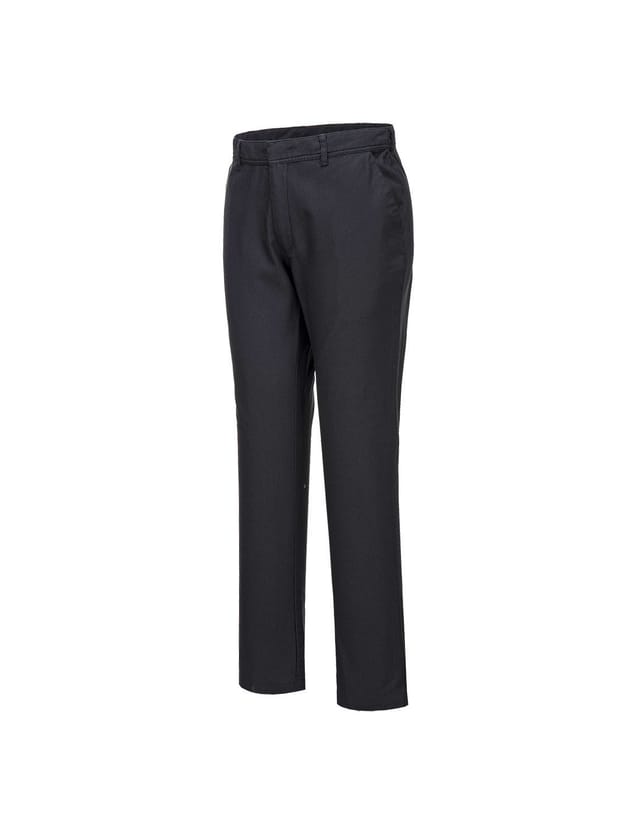 Slim Stretch Chino Hose Schwarz Kurz Xs - De(36) - Uk(28)