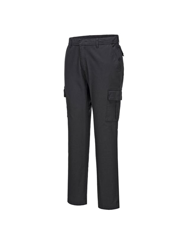 Schmaler Combat-hose Slim Stretch Schwarz Kurz 2xl - De(54) - Uk(42)