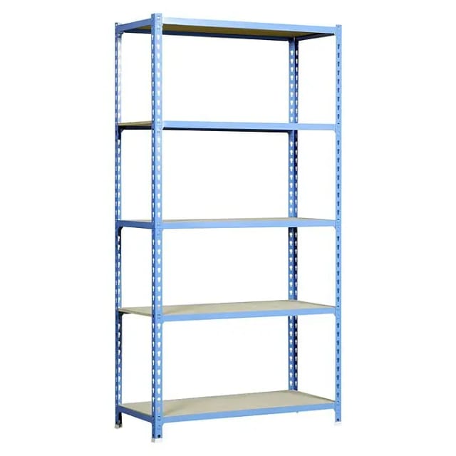 Simonrack Maderclick Mini 5/300 Regalsystem Blau Und Holz