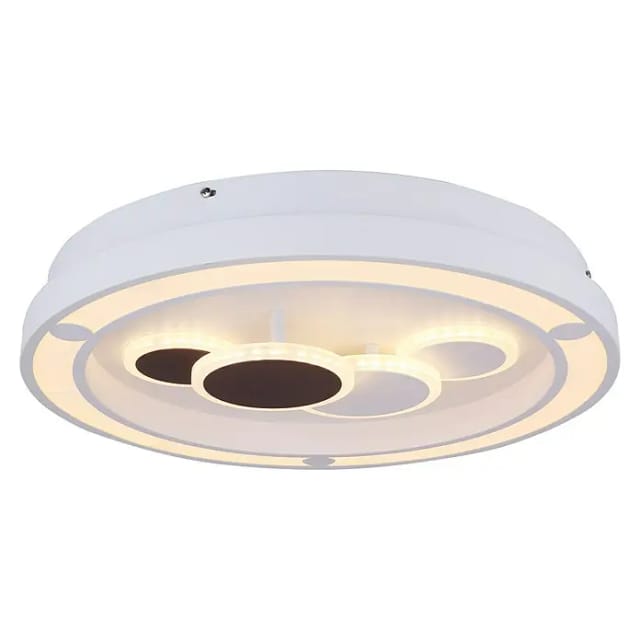 Deckenleuchte - Kolli - Weiß - Metall - Ø 48cm - Led - - Globo