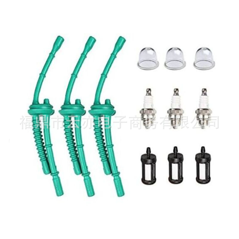 Kraftstofffilter-kit, Zündkerze Und Primerpumpe Kompatibel Mit Fs55 Fs38 Fs45 Fs46 Fs55r Km55 Hl45