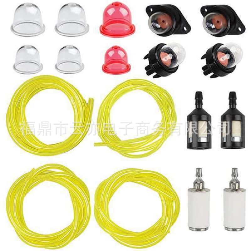 Kraftstoffschlauch-set 36mm 35mm 52,5mm 3,52mm 1,2m Und Primerpumpe, Kompatibel Mit Rasenmäher