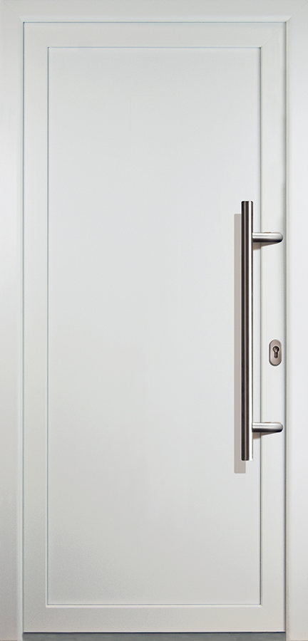 Meeth - Signum Pvc Model 01, Innen: Weiß, Außen: Weiß, Breite: 98cm, Höhe: 208cm, Öffnungsrichtung: Din Rechts