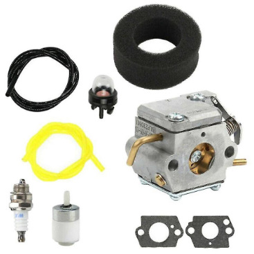 Vergaser-reparatursatz, Zündkerze Und Schlauch Kompatibel Mit 753-05133 Wt-827 Tb90bc Tb10cs Tb20cs