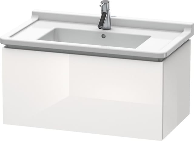L-cube Waschtischunterbau Wandhängend, 1 Auszug, 820mm, - Duravit