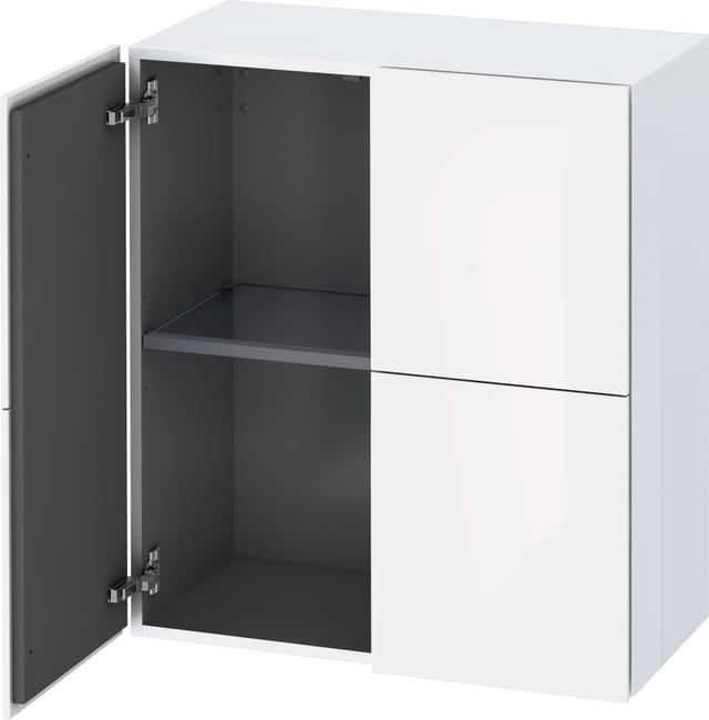 L-cube Halbhochschrank, Breite 700mm, Tiefe 363mm, 2 - Duravit