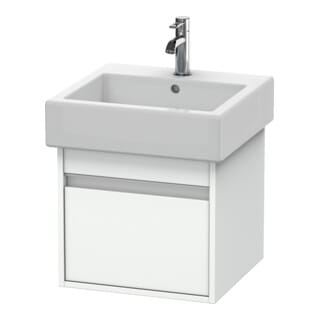 Ketho Waschtischunterschrank Wandhängend 6685, 1 Auszug, - Duravit