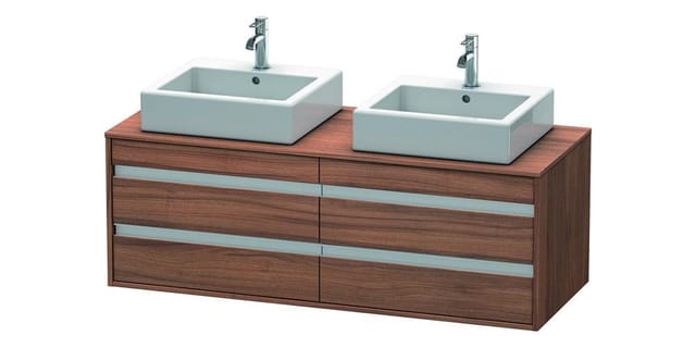 Ketho Waschtischunterschrank Wandhängend 6657, 4 - Duravit