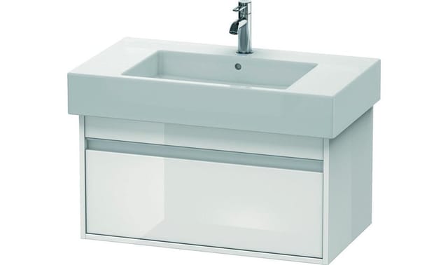 Ketho Waschtischunterschrank Wandhängend 6690, 1 Auszug, - Duravit
