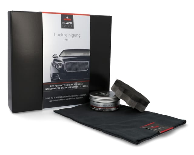 Black Label Lackreinigungs Set