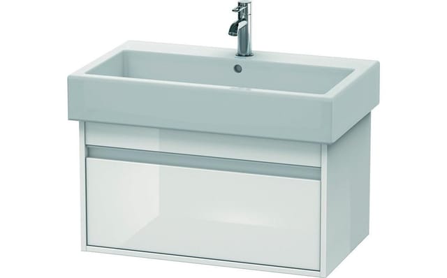 Duravit Ketho Waschtischunterschrank Wandhängend 6687, 1 Auszug,