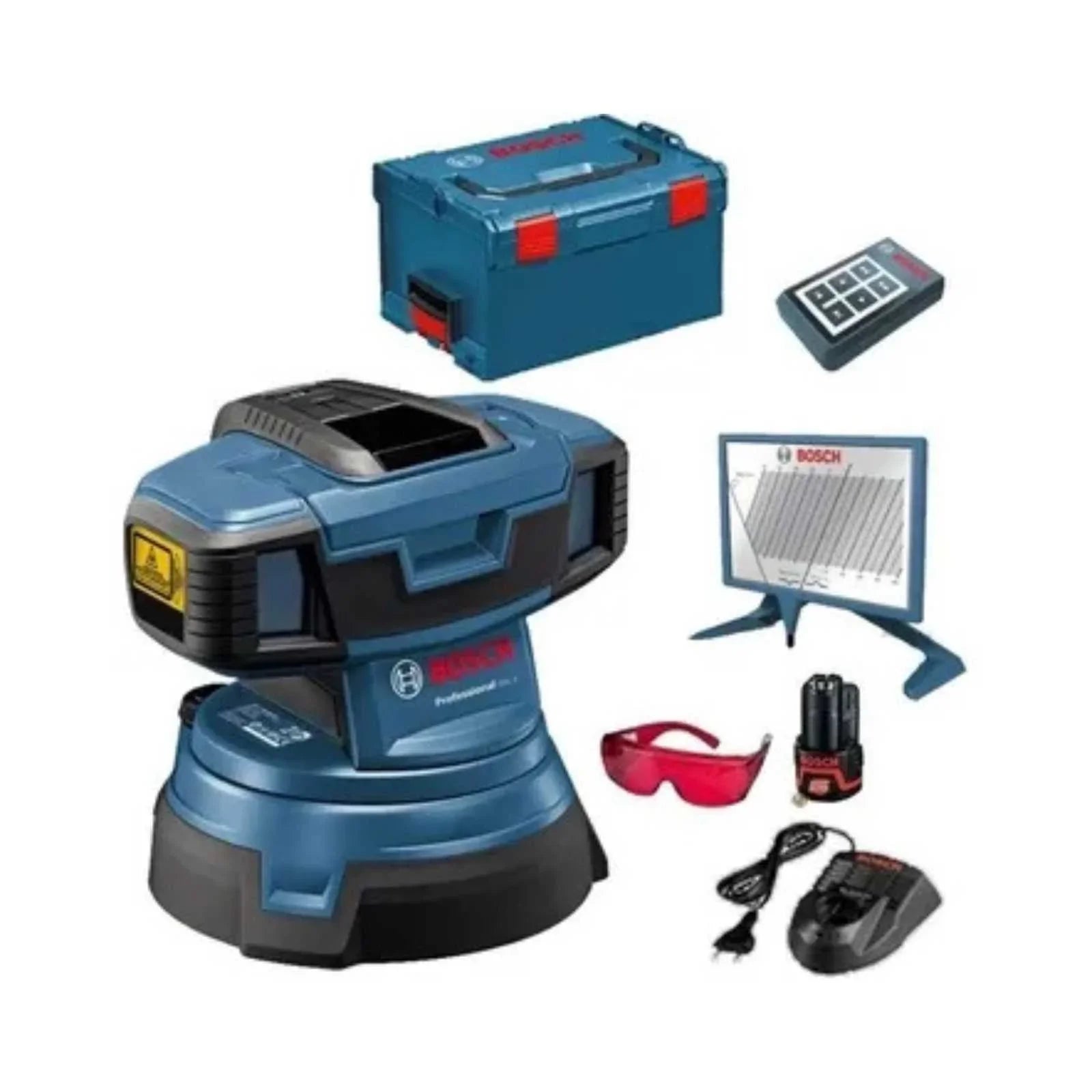 [neuwertig] Bosch Pro 10,8v Li-ion Boden-laser-oberflächenmessgerät (1x 1,5ah) + L-boxx Koffer Gsl 2
