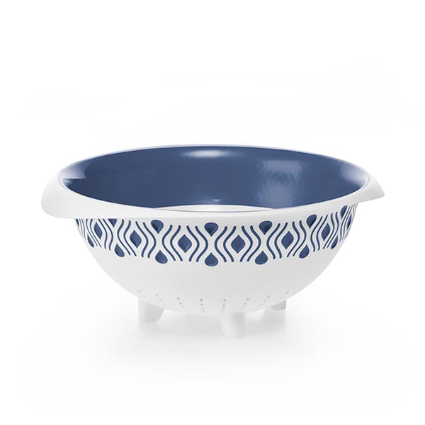 Scolapasta Tosca 28 Cm, Da Appoggio, In Tortora Oder Palace Blau