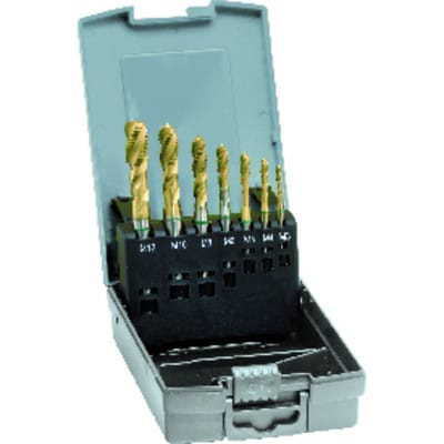 Guhring - Maschinengewindebohrer- Set Din371/376 Hsse Tin Form C M3-m12 Gühring