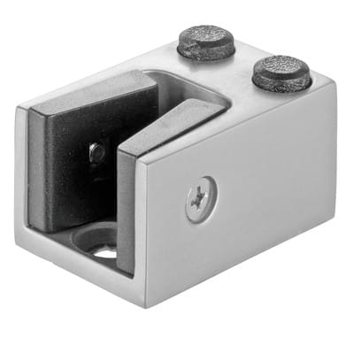 Helm - Anschlagpuffer Unten Glas 8-12,76 Mm Aluminium Silber