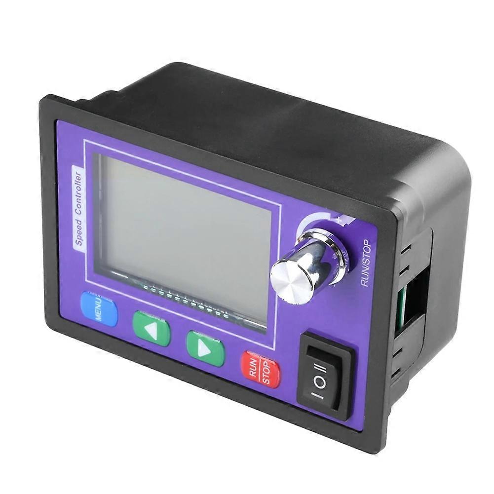 Contrôleur De Vitesse De Moteur Avec Affichage Lcd, Télécommande Sans Fil, Contrôleur De Moteur À Balais Cc Pwm 10-55 V 30 A, Testeur De Voltmètre