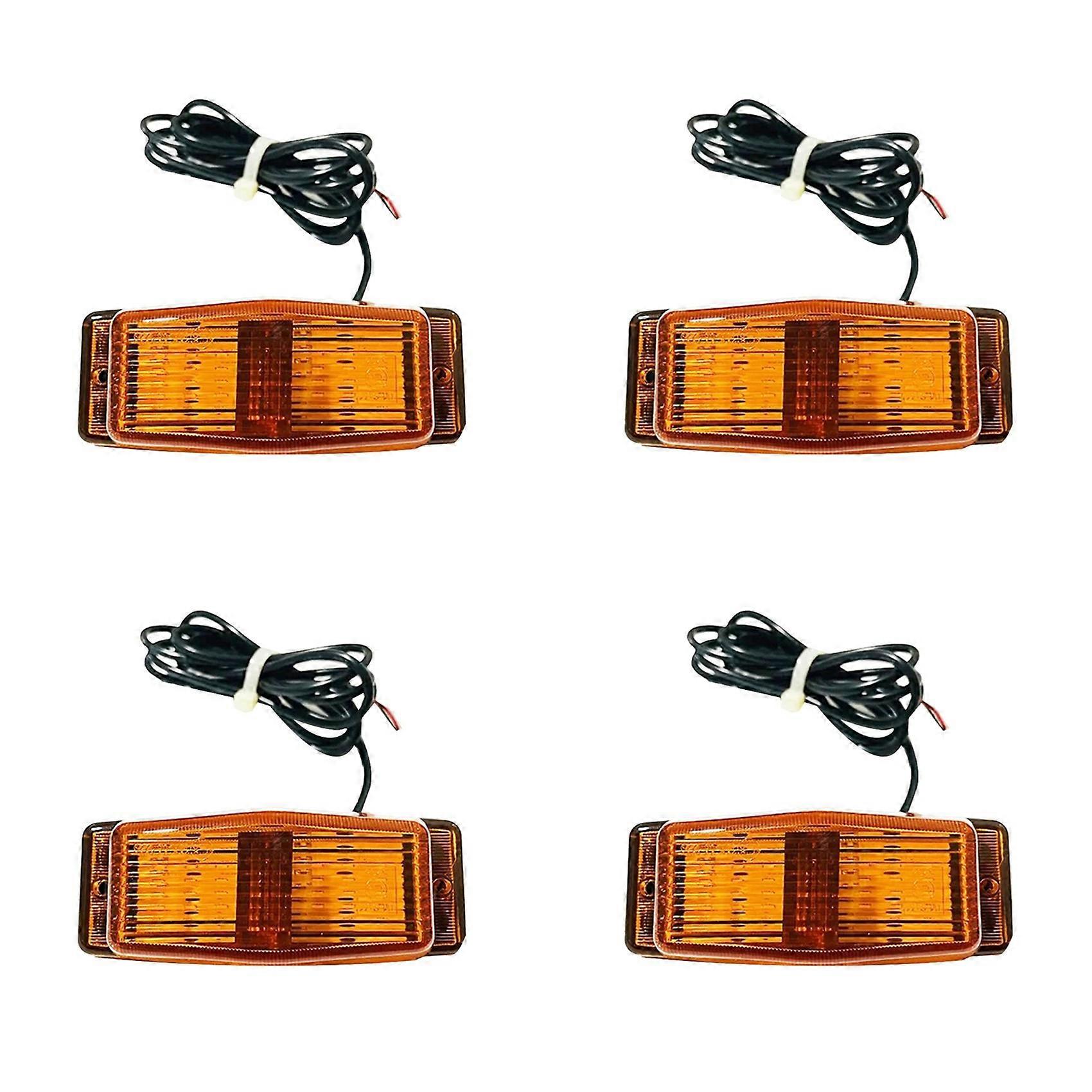 Feux De Gabarit Led Avant Pour Calandre De Camion Scania, Volvo, Man Et Benz, Feux Indicateurs De Brûleur Doubles A