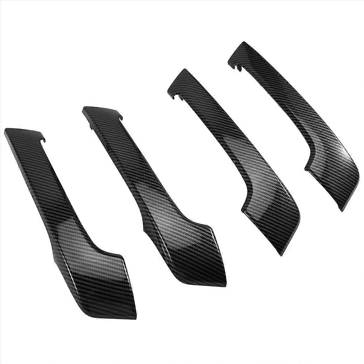Poignée De Porte Intérieure De Voiture, Cache De Poignée De Panneau De Porte Pour Toyota Prado Lc150 2009-2018, Couleur Carbone F