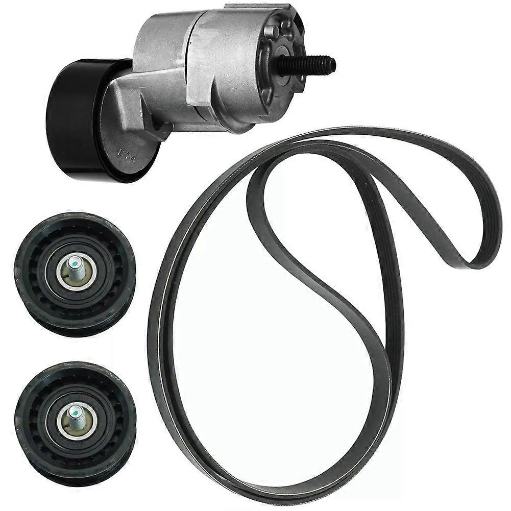 1 Jeu De Tendeur De Courroie Serpentine Et De Poulie De Renvoi Pour Hyundai Kia 2.0 2.4 L4 06-15 25281-25000 25212-2g760 2528725110