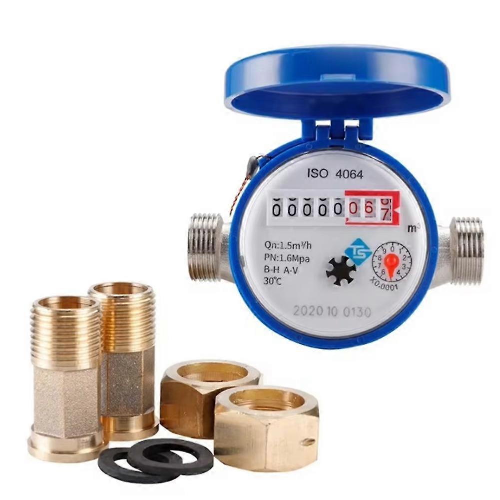 Compteur D'Eau Intelligent, Compteur À Aiguille Rotative Mécanique, Débitmètre, Affichage Numérique, Outils De Mesure De L'Eau