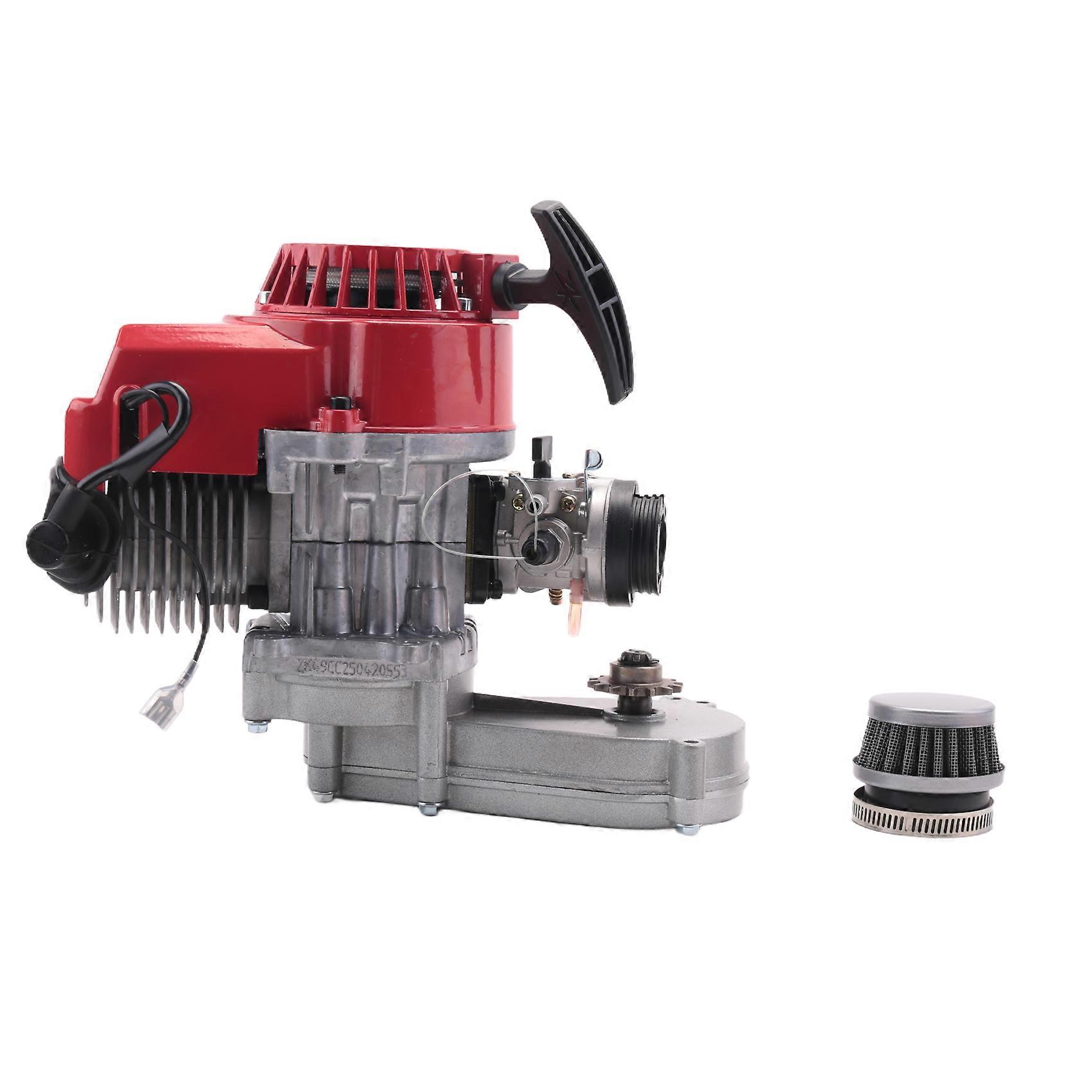 Moteur Monocylindre 2 Temps De 49 Cm3 Pour Mini Moto Tout-terrain, Scooter, Quad