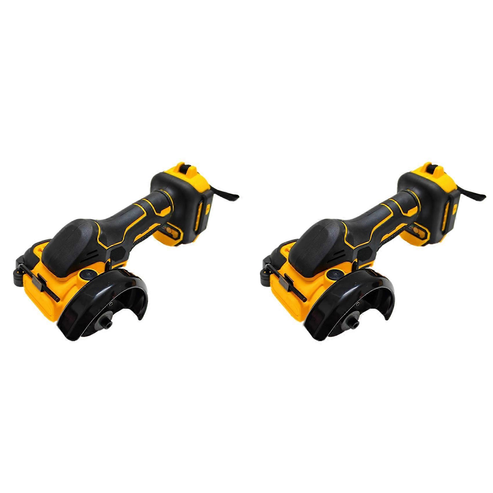 2x Akku-winkelschleifer 3 Zoll Mini-polier- Und Schleifmaschine Elektrisches Schneidwerkzeug For Dewalt 20v 18v Akku