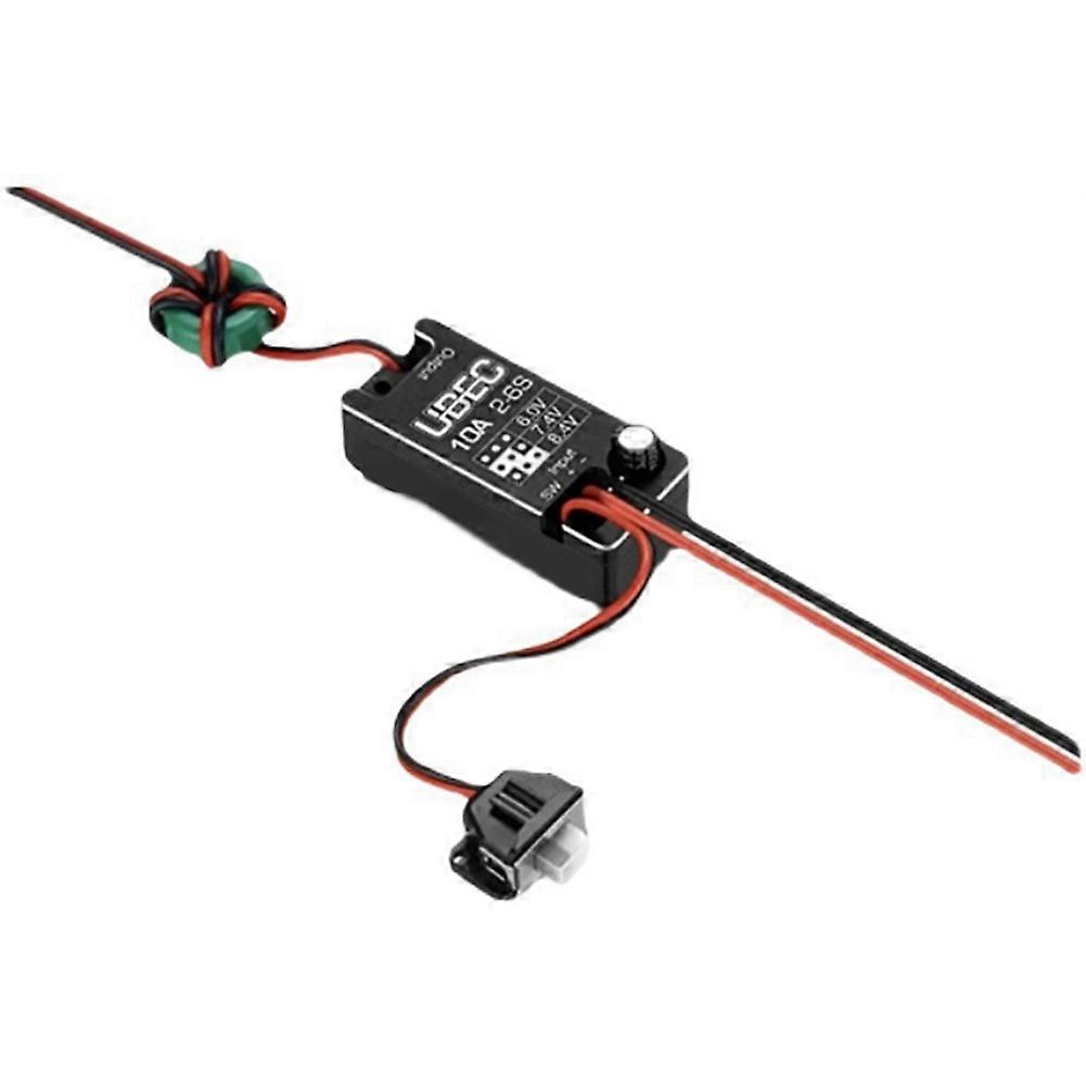 Module Régulateur De Tension Ubec 10a Étanche 2-6s 6v / 7,4v / 8,4v, Boîtier Métallique Réglable, Pour Accessoires De Voitures Rc