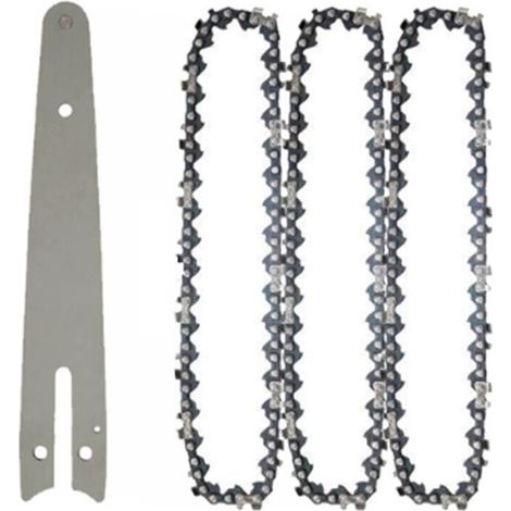 1/4 Kettenführung Kettensäge 6 Zoll Tragbare Elektrische Säge Mini Blade Logging Beschneidungszubehör