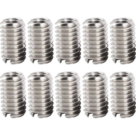 10 Stück M4 X 0,7 Mm Innengewinde, M6 X 1 Mm Außengewindeeinsätze, Muttern-reduzierstück, Edelstahl Für Computer, Lampen, Formen, Mechanische Ausrüstung
