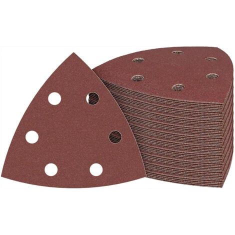 100 Stück Delta-triangles Schleifpapier Für Schleifmaschine, 93 X 93 X 93 Mm, Dreieckiges Schleifpapier, Körnung 150, Schleifscheiben Für Schleifmaschinen