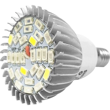 10w 28led Grow Glühbirne Vollspektrumbeleuchtung Mit 7 Wellenlängen Gartenbaubirne Ac 85-265v Für Pflanzen, Blumen Und Gemüse Innen/gewächshaus/garten E27