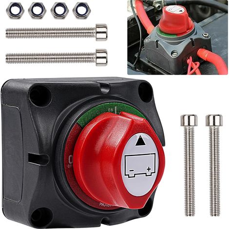 12 V-48 V Batterie-trennschalter: 48 V 275 A Autobatterie-trennschalter – Batterie-trennschalter Für Boot, Lkw, Wohnmobil, Auto, Traktor