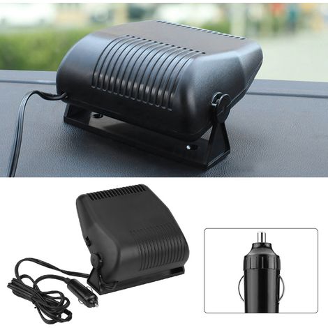 12 V Tragbarer Auto-keramik-windschutzscheiben-defroster, Demister, 2-in-1-lüfter