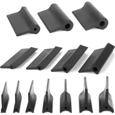 14 Stück Schleifblöcke, Gummi-schleifpapier, Schleifrahmenmatte, Flexible Kontur-schleifgriffe, Holzbearbeitungswerkzeuge