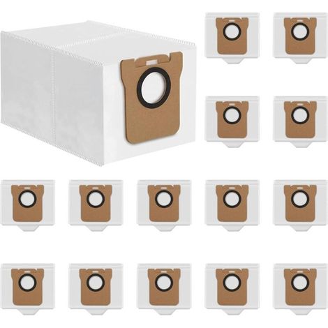15 Stück Staubbeutel Für Dreame L10s Ultra/ L10 Ultra/l20 Ultra Ersatz-staubbeutel Für Xiaomi X10+ / X20+ Roboter-staubsauger-zubehör (2,5 L)