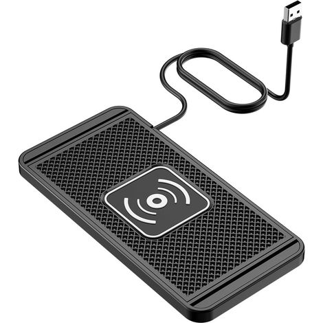 15 W Automatisches Kabelloses Ladegerät – Rutschfestes Kabelloses Ladepad Mit 40 W Usb-c-autoladegerät, Kompatibel Mit S23/s22, Iphone 15/14/13/12 (1 M Kabel Im Lieferumfang Enthalten).