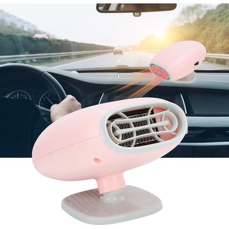 150 W 12 V Beheizter Lüfter, 360-grad-drehung, Tragbarer Windschutzscheiben-defroster, Auto-zigarettenanzünder-heizung
