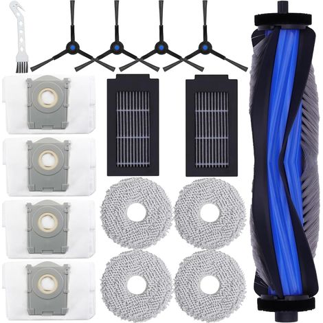 16-teiliges Ersatzzubehörset Für Ecovacs Deebot T50 Max/t50 Pro/t50 Omni/t50 Pro Omni Staubsauger