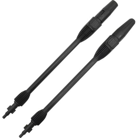 2 Hochdruckreinigerlanzen, Rotierend, Variabler Strahl, Kompatibel Mit Bosch Black Decker 160 Bars