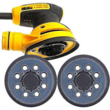 2 Kits Für Dewalt Dwe64233 Und N329079 Exzenterschleifer, Ersatz-stützteller Für 5 Zoll, 8-loch-klettschleifscheibe, Kompatibel Mit Dwe6421-b